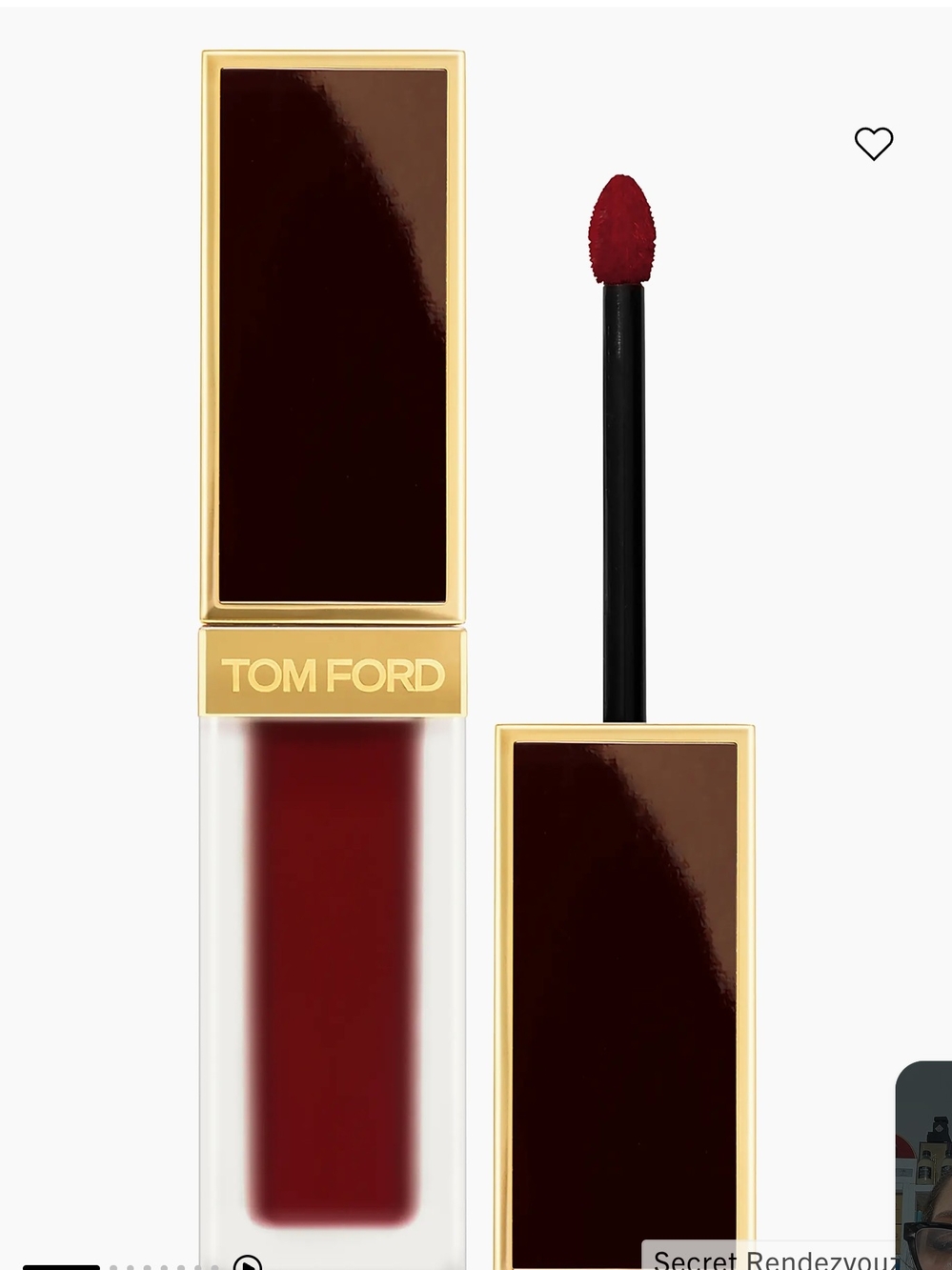 Tom Ford Liquid Lipstick Matte Finish In 124 Rendezvous NWOB